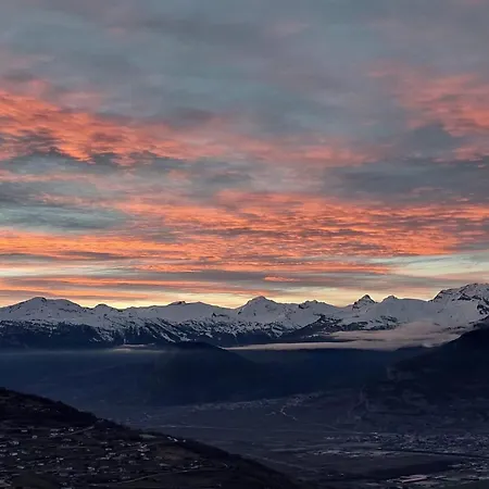 Lägenhet Mountain View In Veysonnaz