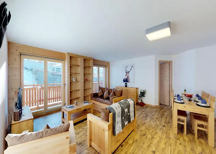 Apartment Mountain View In Veysonnaz